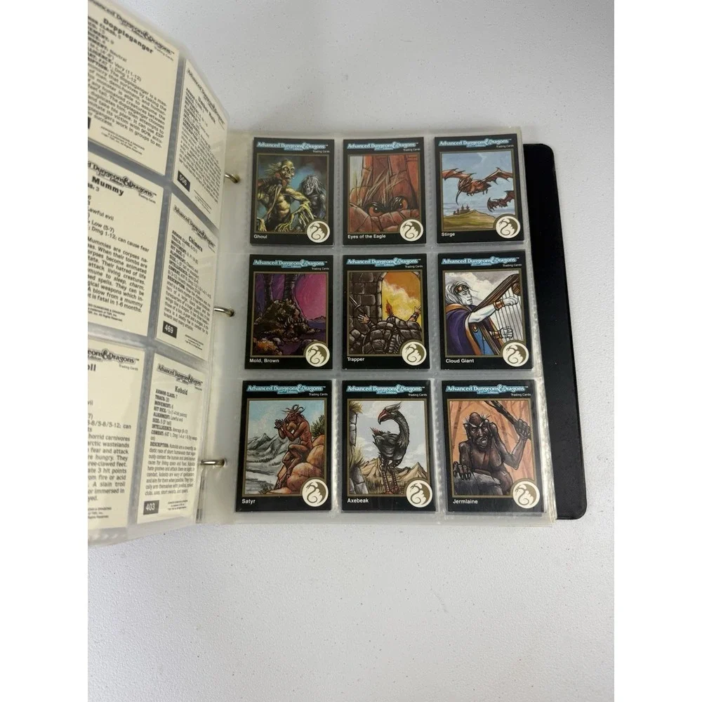 Mixed Lot Of TSR 1992 dungeons And dragons cards